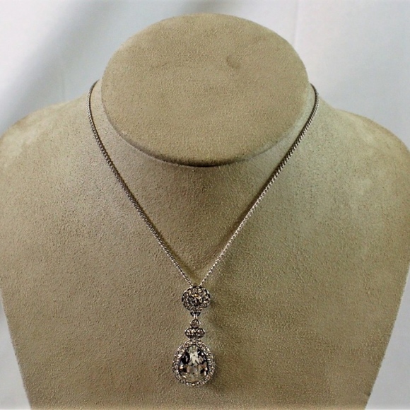 Givenchy Rhinestone Necklace - Picture 1 of 5